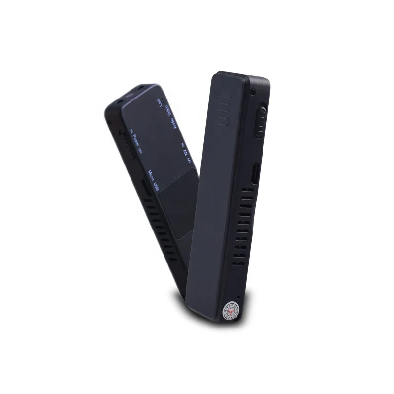 HD Strong Energy Mini Pocket Camera Audio Recording Pen with Sling