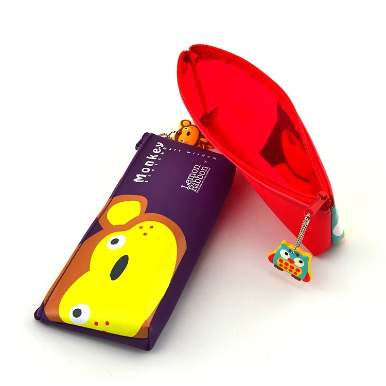 Silica Gel Pencil Student box Cute Pencil case