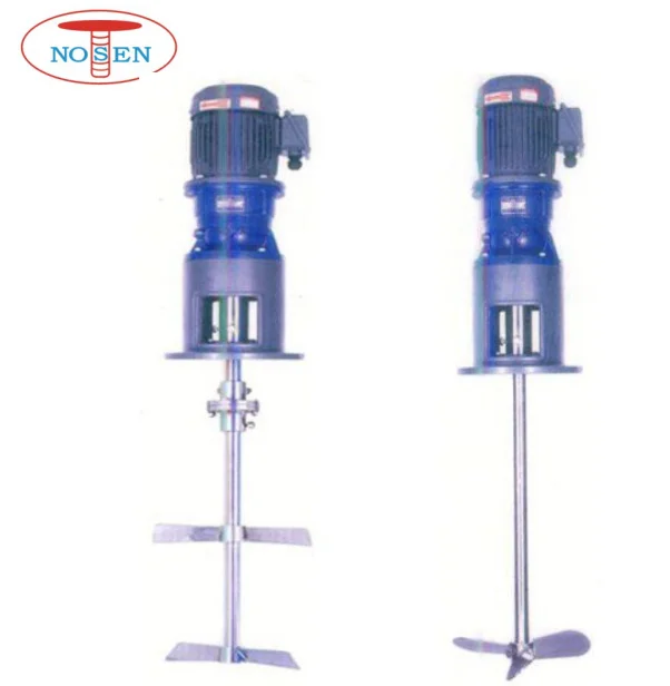 vertical industrial liquid mixer agitator with mixing rod for milk tank