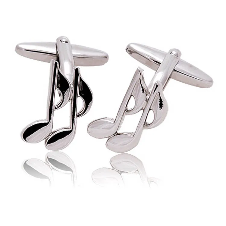 Hot Selling Cute Guitar Shape Custom Make Bulk Cufflinks With Factory Price