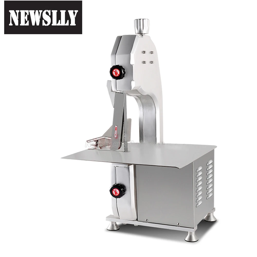 High Speed Electric Meat Bone Cutting Saw Machine with Stainless Steel Bench