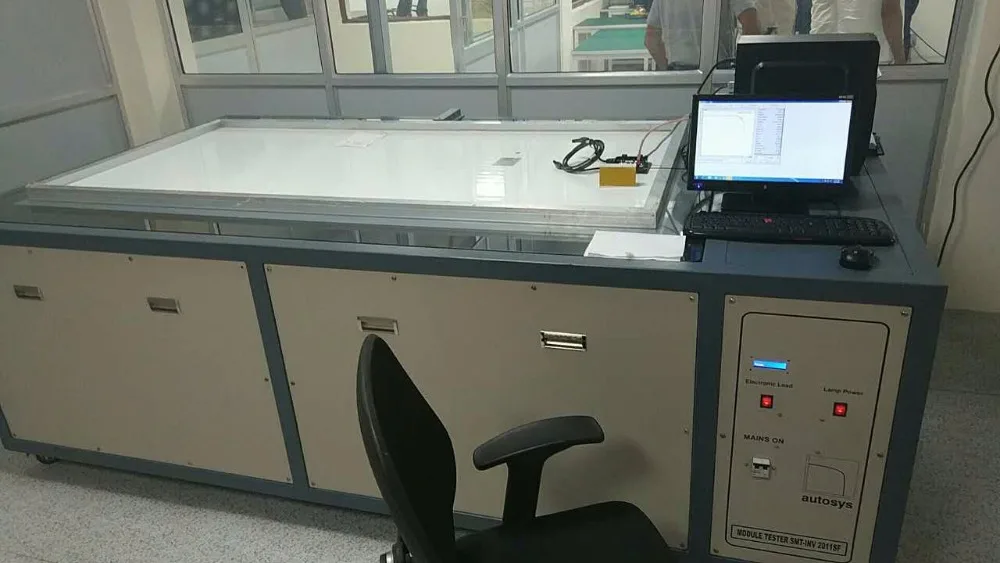 #RADIANT solar panel IV  testing machine PV module sun simulator  solar panel manufacturing plant
