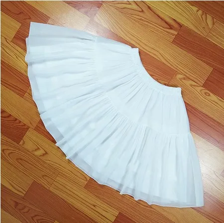 
Wholesale Chiffon Fabric Short Cosplay Petticoat Bridal Accessories WF938 