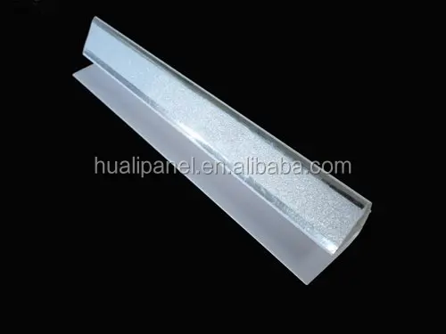 Brown PVC Corners Top and H PVC Ceiling Clips