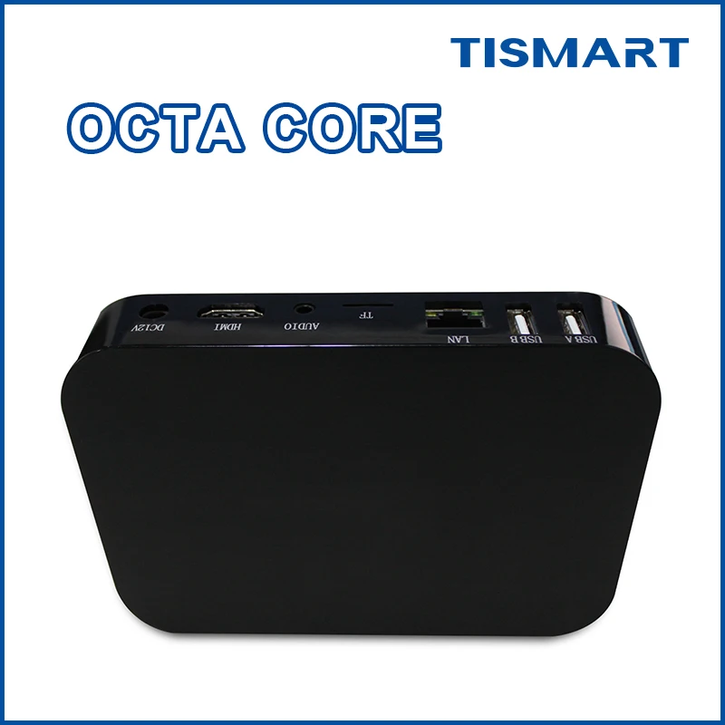 TISMART most popular full HD 1080P advertising media player android digital signage box