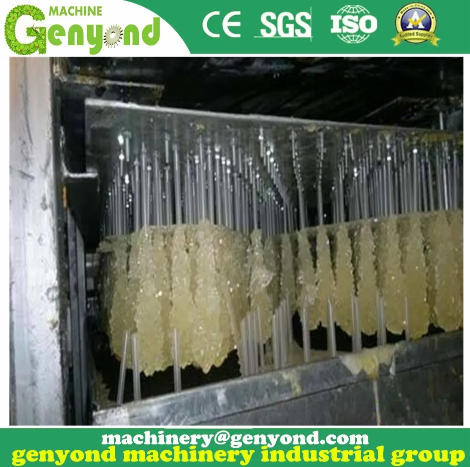 Factory supply big capacity rock candy sugar on stick machine