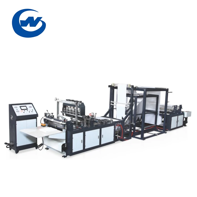 
High performance non woven fabric cloth diapers package bag making machine price 