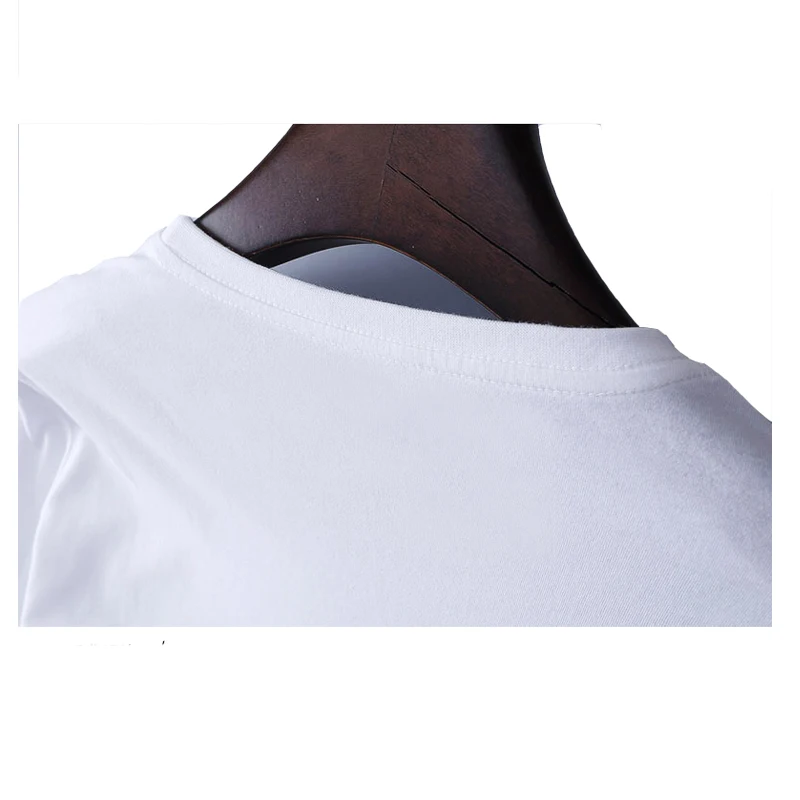 
30% Polyester 70% Cotton High Quality Plain 130 Gsm T-shirt Hot Selling Free Printing 