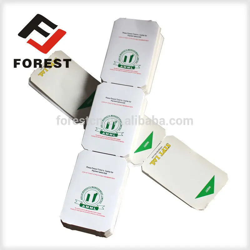 
On Sales,printing Barcode Parking Ticket Manufacturer Supply Parking Ticket Printing Offset Printing Business Card Customized 