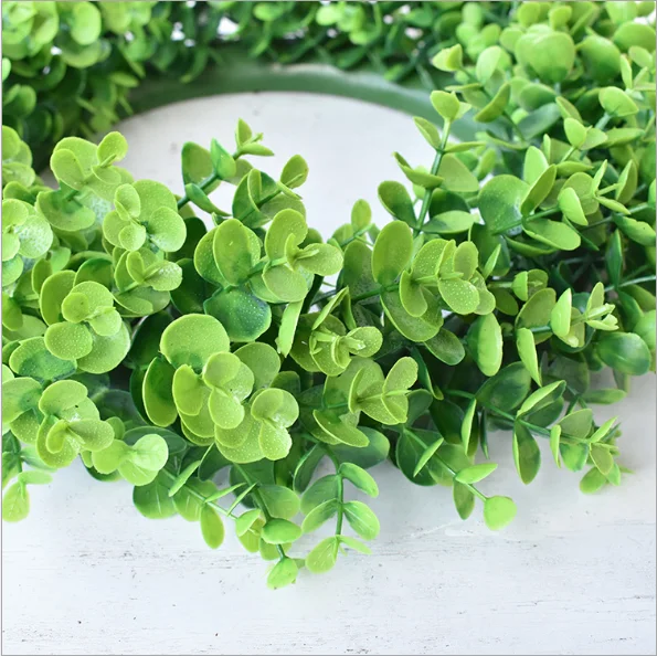 Artificial Eucalyptus Wreath Boxwood Wreath Artificial