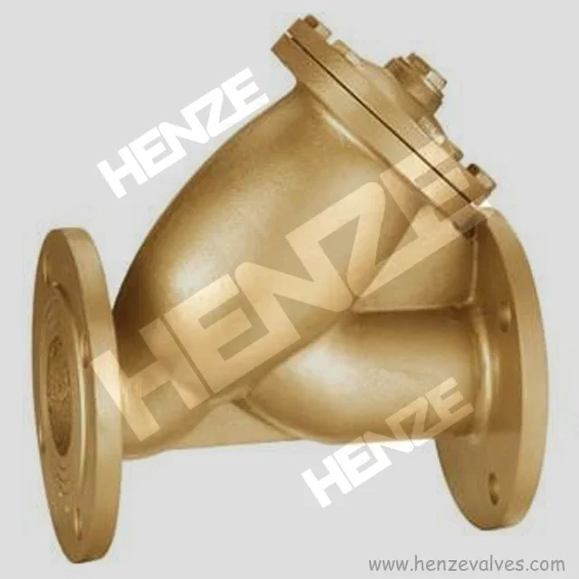 Brass Flanged Y Strainer RF or FF