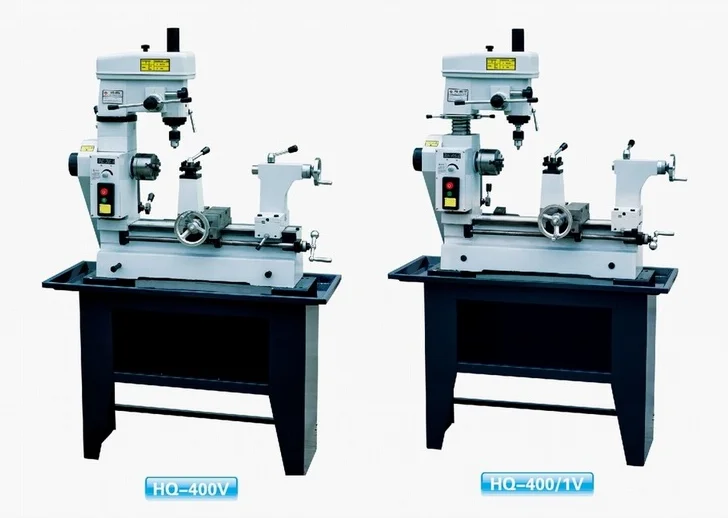 HQ-500 Multi Functional Bench Mini Drilling Milling Lathe Machine