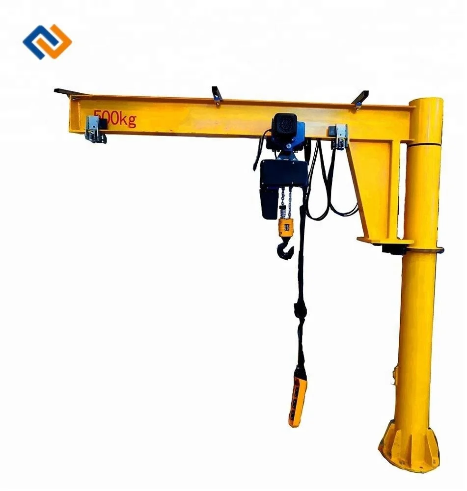 Factory price High quality 270 degree rotate floor mounted Cantilever crane