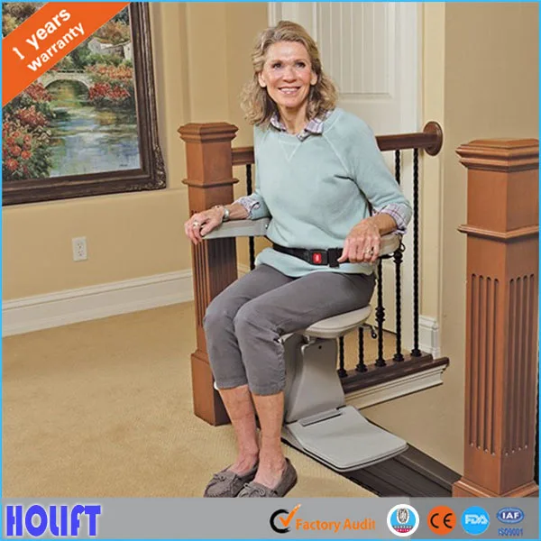 Holift brand new model accessibility indoor small home curve stair lift