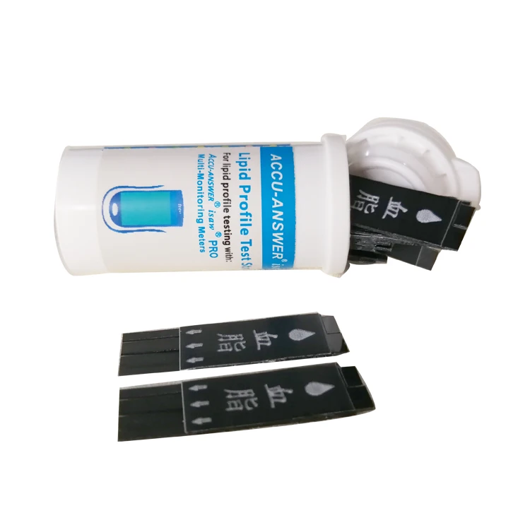 China factory suppliers blood glucose cholesterol triglycerides meter hdl cholesterol 4 in 1 test strips