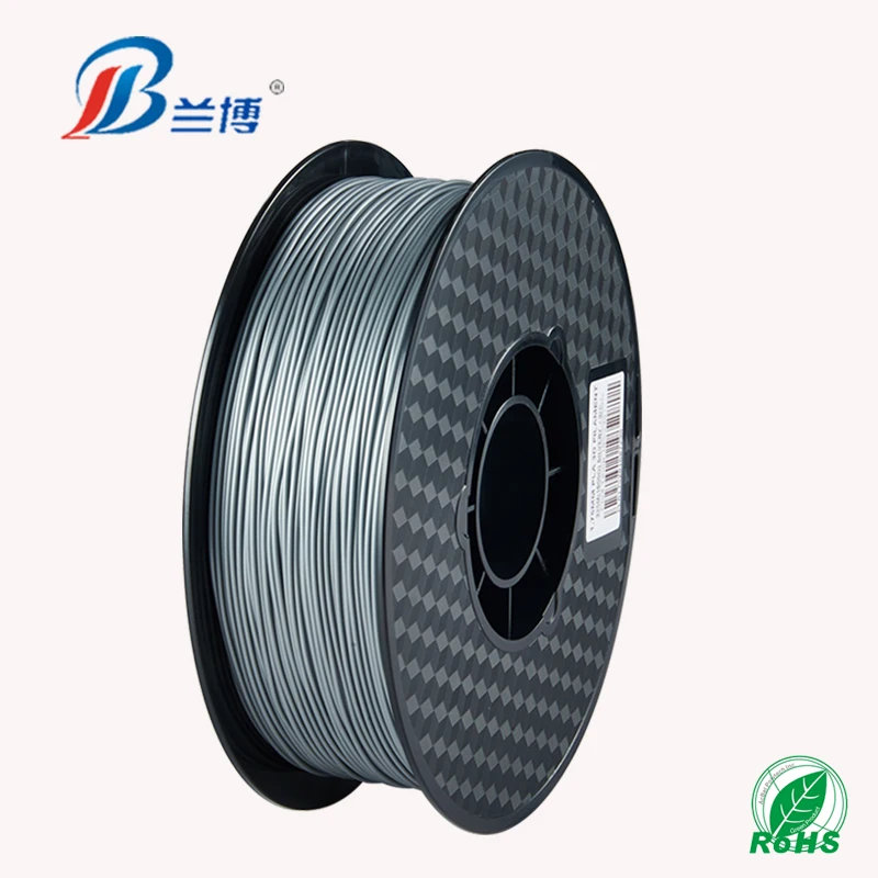 
Good Selling PLA filament 1kg / 2kg silvery ABS 1.75/2.85/3.0mm 3D printer consumables for 3d printer 