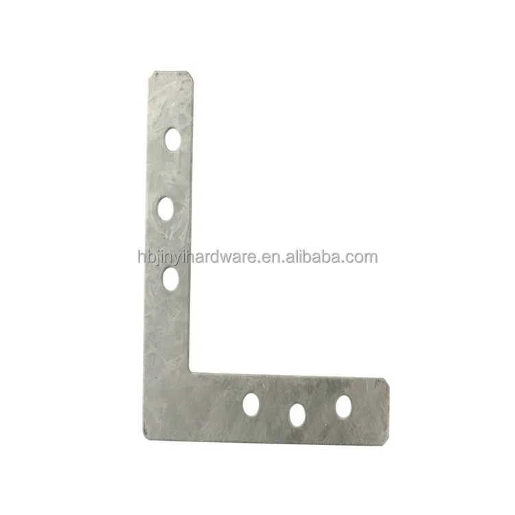 Custom Angle Plate Corner Brace Flat L Shape Repair Bracket OEM Factory