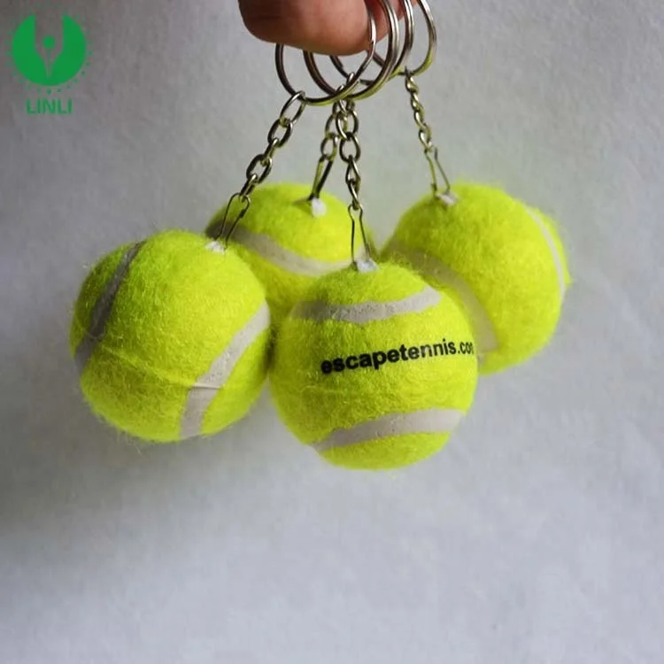 
High Quality keychain/ Tennis Ball Keychain,Fancy Key Ring / Beach Ball Keyring 