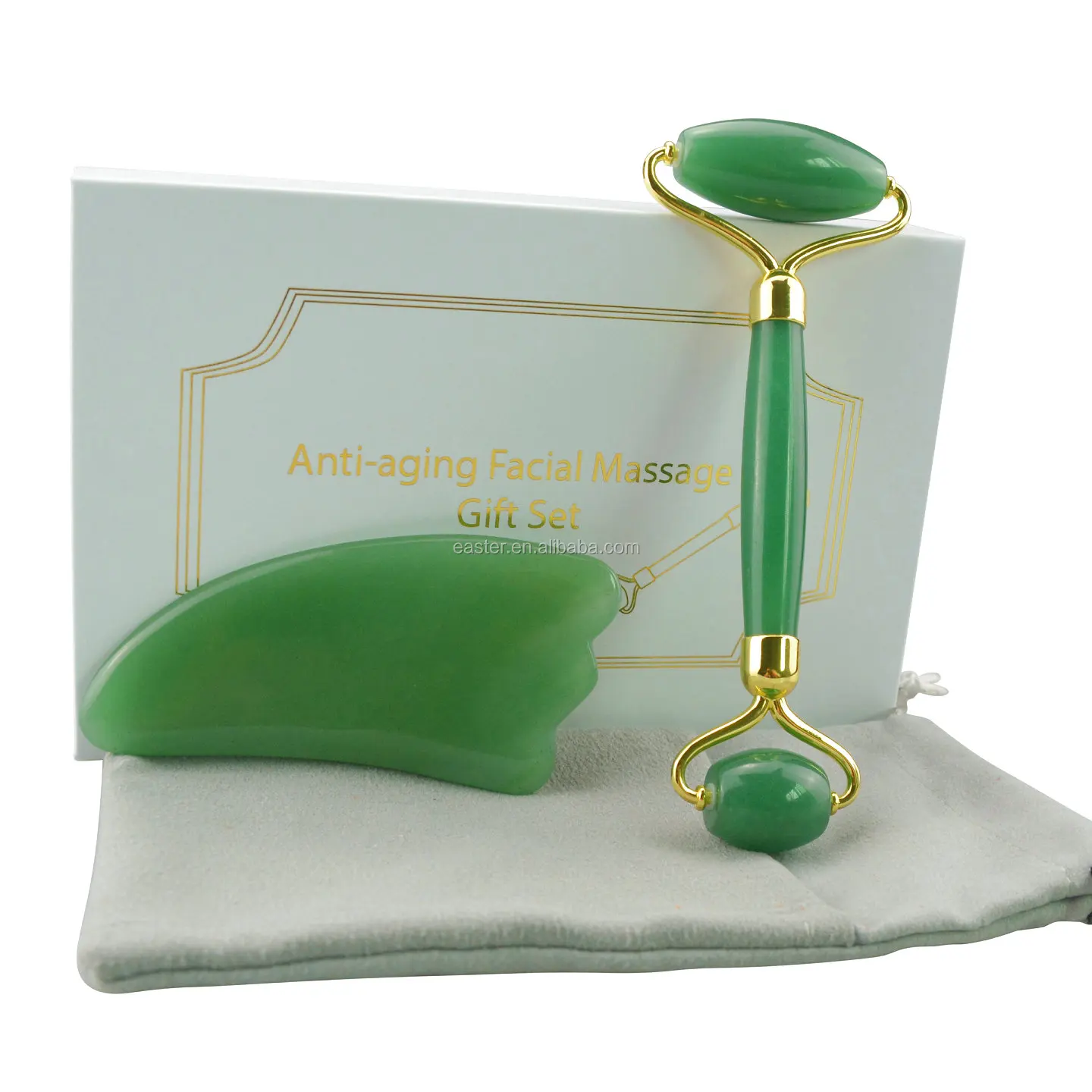 white nephrite jade the best seller jade stone massage set