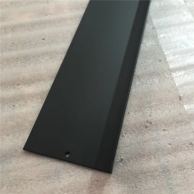 Customized and pretty good L punching extruded aluminium profile