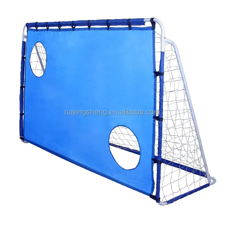 
2 in 1 Portable folding Metal soccer Goal with target soccer goal RIS Sports Ltd.
