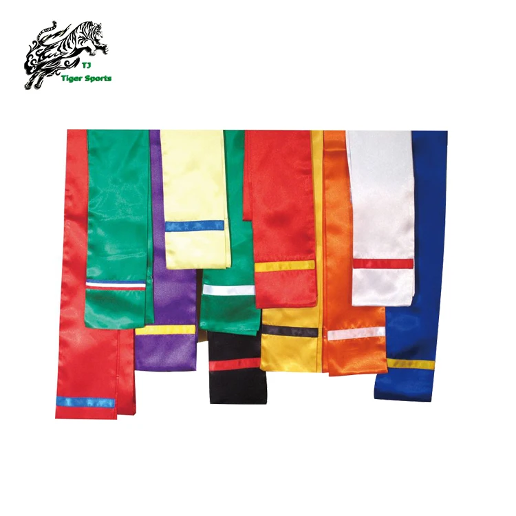 Китайские традиционные боевые искусства атласные кунг-фу пояса