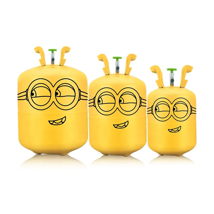 Пустой одноразовый гелиевый баллон 50LB 22.3L низкого давления, баллон для гелия, газовый баллон для гелия с 99.99% гелиевым газом