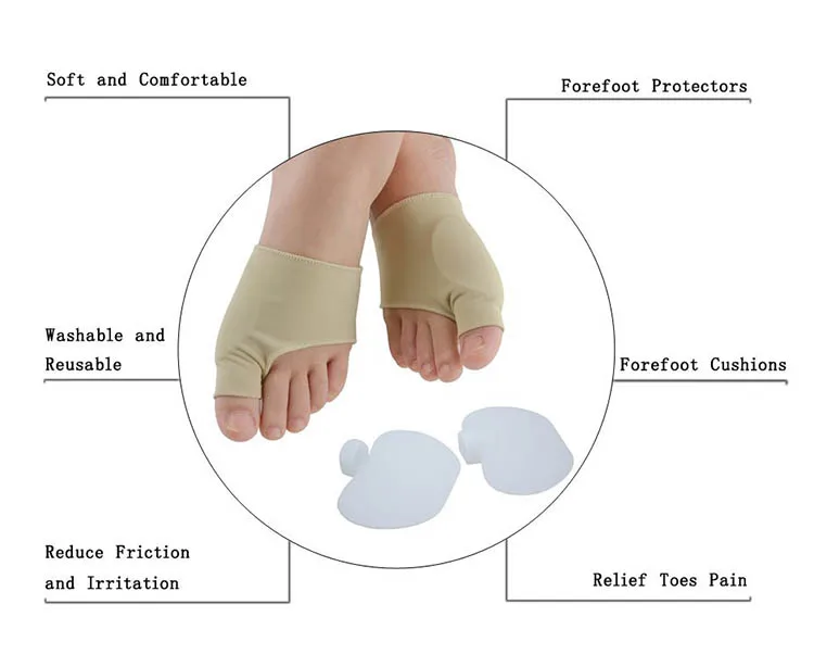 Wholesale Gel Hallux Valgus Bunion Orthosis Corrector for High Heel