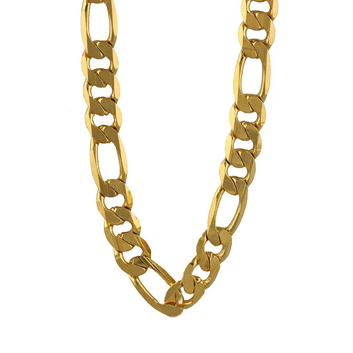 Модные 18 К gold filled Фигаро Сеть ювелирных набор