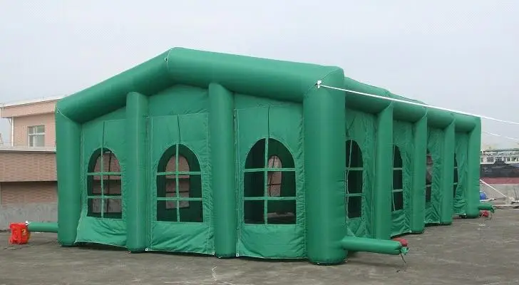 Outdoor inflatable commercial grade advertising camping party tent for sale with factory price