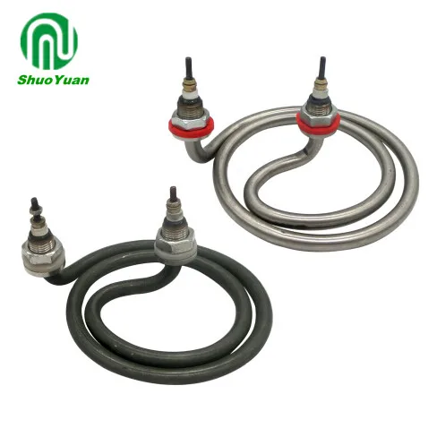 flange electric immersion water copper heating element