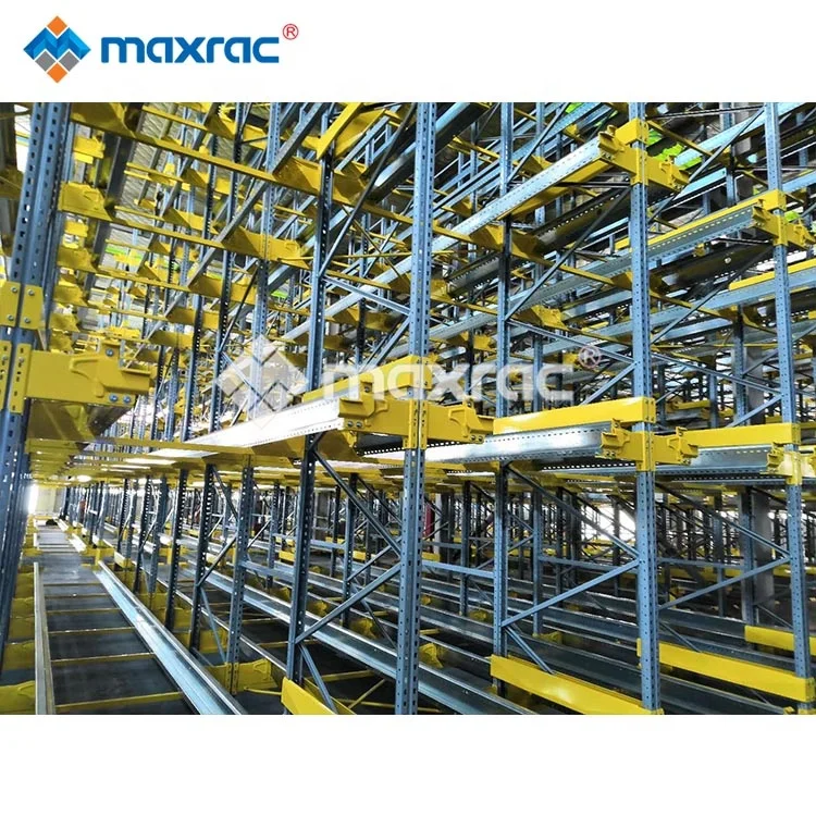 High speed quality radio shuttle steel rack warehouse racking system for storage racks