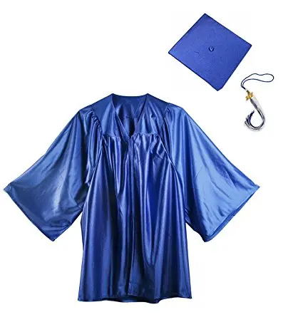 Manufacture wholesale kindergarten graduation caps and gowns /graduation toga children