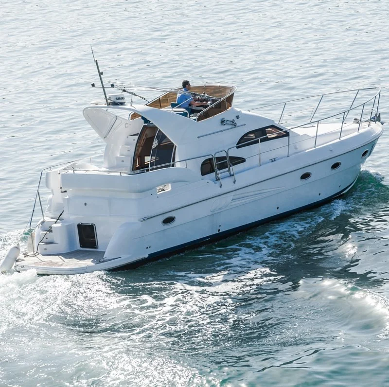 Professional Supplier For QD 43 Feet Fiberglass Luxury Yacht Price For Sale Malaysia