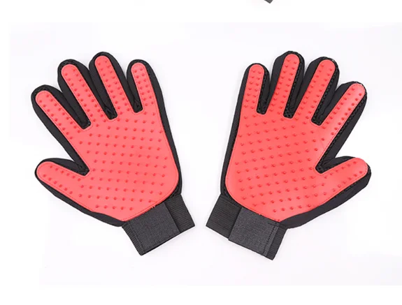 Wholesale Factory Manufacturer Pet Massage Washing Rubber Dog Cat Bath Grooming Glove