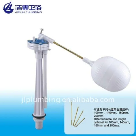 Профессиональный поставщик T1207 ABS резервуар для воды поплавок ballcock впускной клапан