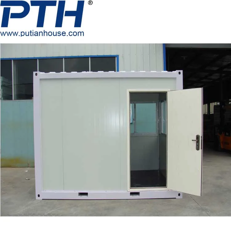 Easy assembly 10ft Container House for toilet, kiosk, guard house, booth