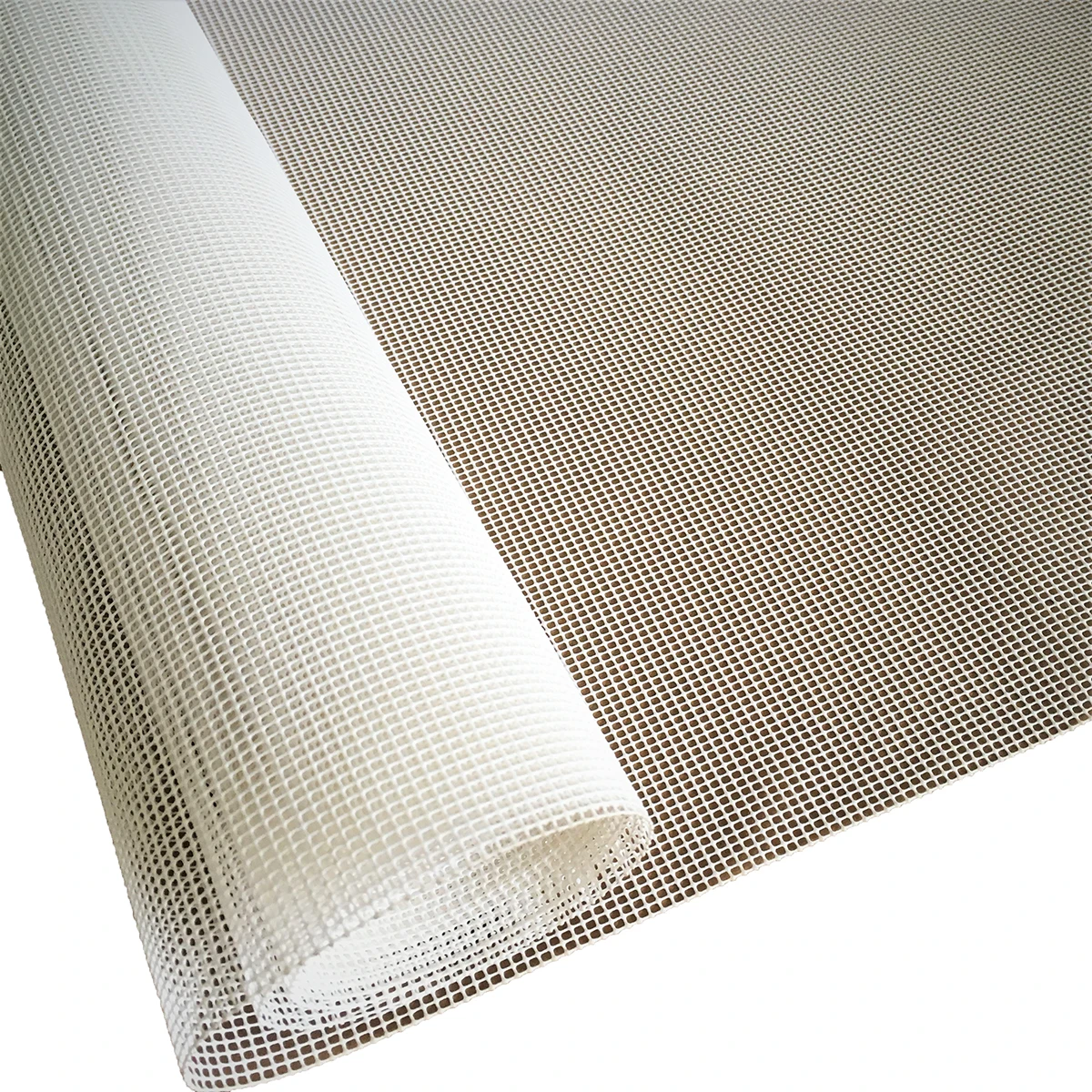 500D*1000D 18*12 250GSM Mesh PVC Coated Polyester Mesh Fabric