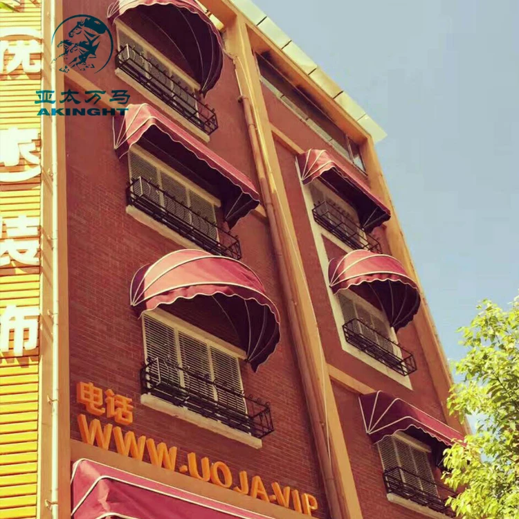 FRENCH DOME WINDOW AWNING FOR RESTAURANT OR HOTEL OR STORE