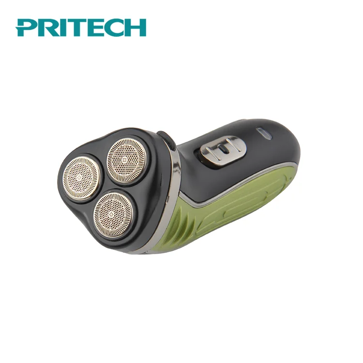 PRITECH Floating Stainless Steel Blade Private Label Recharge 3 Heads Men Shaver