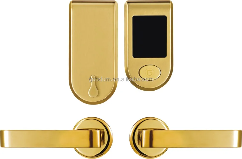 K6100 bright SUS304 American standard lock core hotel lock