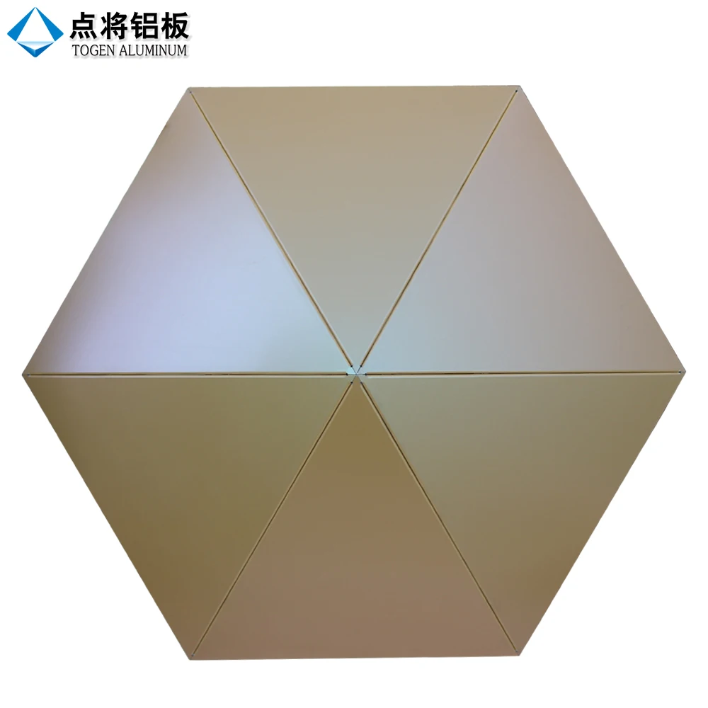 Decorative wall PVDF coating aluminum exterior cladding panel