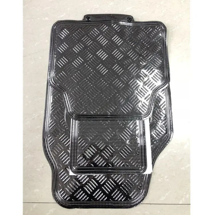 PVC Floor Covering Car Floor Mats Aluminium For Universal Car Mat