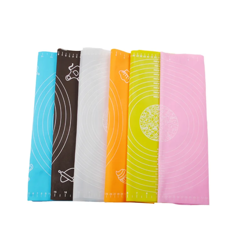 Non Stick Reusable Customized Silicone Baking Mat Fondant Silicone Pastry Mat Rolling Mat