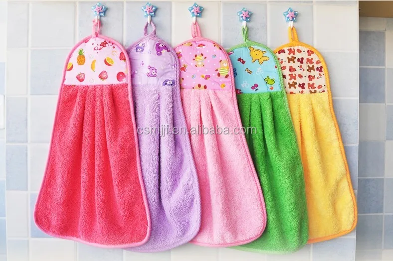 factory sale directly client design coral fleece hand towel stock