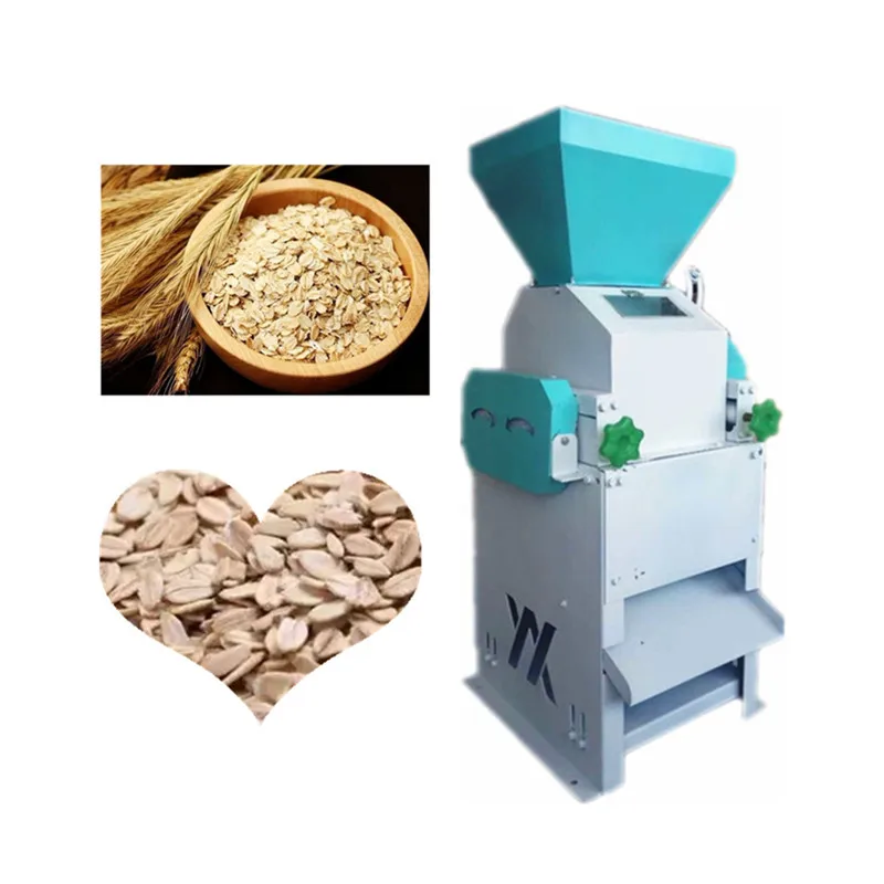 Electric corn flake pressing equipment /oat flattening making machine