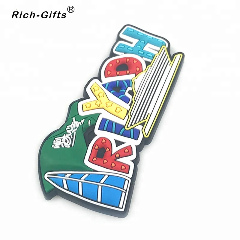 
Riyadh Silicone Saudi Arabia Fridge Magnet For Tourist 