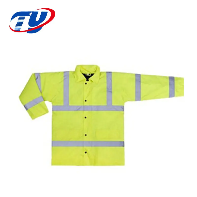 High Visibility Reflective Construction Safety Jacket