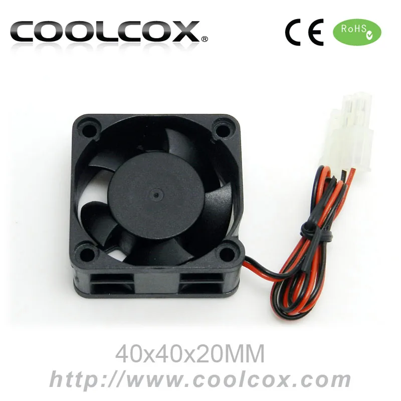 
CoolCox 40x40x20mm small Axial Fan 40mm,4020 DC 5V/12V/24V exhaust fan,dc 40mm brushless fan,bidet fan,car amplifier cooling fan 