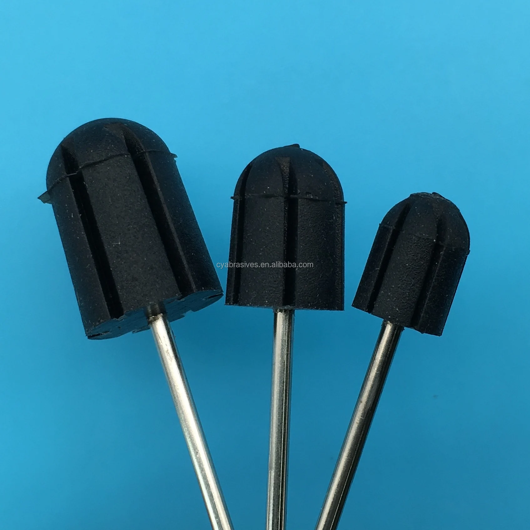 Podiatry Sanding Cap Holder Dremel Bit Nail Mandrel Material nail sanding caps with rubber